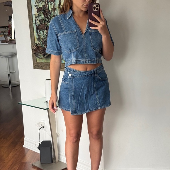 Zara Denim Co-ord - Picture 1 of 4